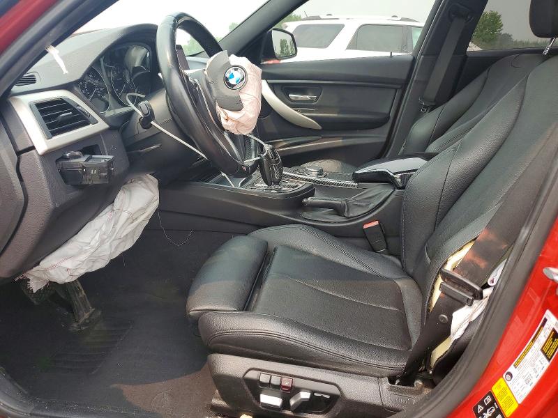 2016 BMW 3er VIN WBA8A3C50GK690479 COPART salvage auction — FRONT END, Oh - Cert Of Title-Salvage, sold $425 on 2026-08-20 (photo 7)