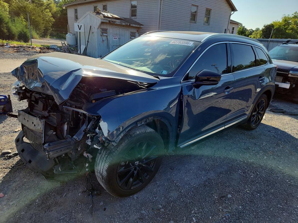 2022 Mazda Cx-9 VIN JM3TCBDY8N0626040 COPART salvage auction — FRONT END, Pa - Certificate Of Salvage, sold $1,900 on 2026-08-24 (photo 1)