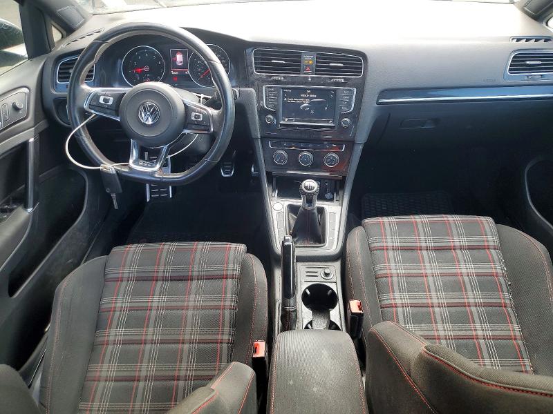 2017 Volkswagen Gti VIN 3VW547AU9HM002212 COPART salvage auction — HAIL, Salvage Title, sold $1,250 on 2026-07-28 (photo 8)