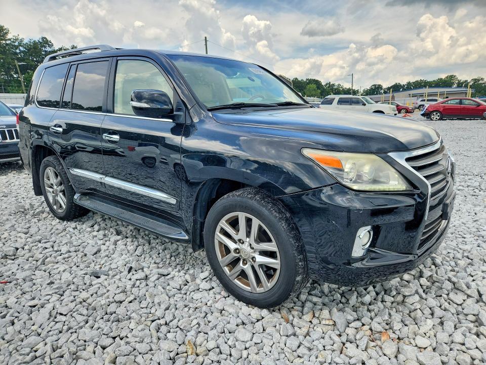 2013 Lexus Lx VIN JTJHY7AXXD4101381 COPART salvage auction — MINOR DENT/SCRATCHES, Ga - Certificate Of Title (P), sold $22,300 on 2026-07-28 (photo 4)