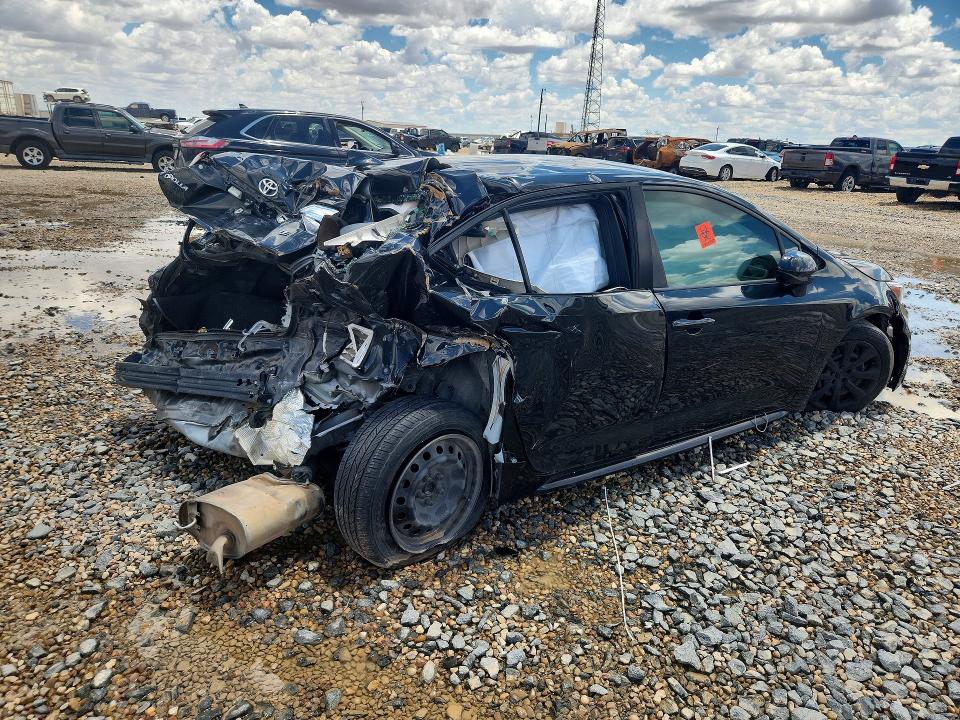 2020 Toyota Corolla VIN JTDEPRAE1LJ088507 COPART salvage auction — REAR END, LA - CERTIFICATE OF TITLE (P), sold $4,150 on 2026-07-28 (photo 3)