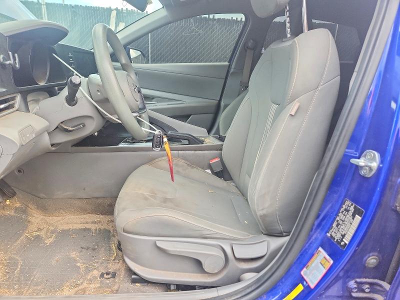2022 Hyundai Elantra VIN KMHLM4AG4NU312967 COPART salvage auction — SIDE, Fl - Cert Of Title Slvg Rebuildable, sold $375 on 2026-07-28 (photo 7)
