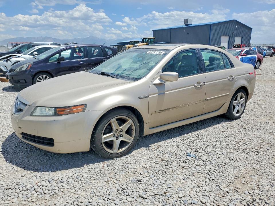 2006 Acura Tl VIN 19UUA66206A078003 COPART salvage auction — FRONT END, Ut - Certificate Of Title, sold $150 on 2026-07-31 (photo 1)