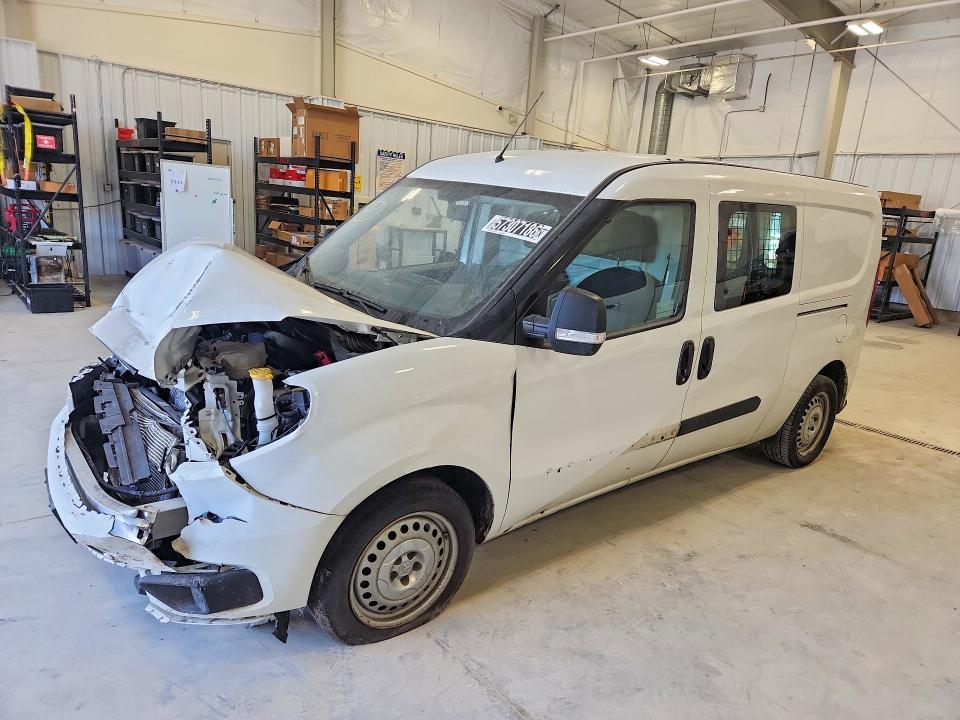 2022 Ram Promaster city VIN ZFBHRFAB6N6W56139 COPART salvage auction — FRONT END, In - Certificate Of Title, sold $525 on 2026-07-21 (photo 1)