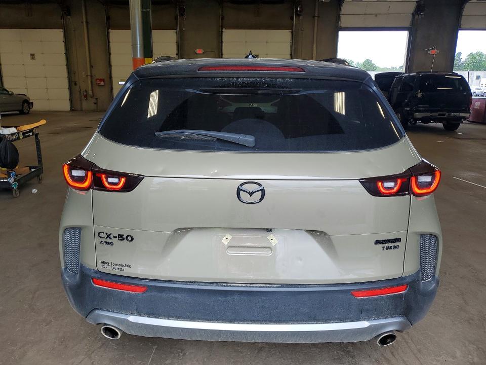 2025 Mazda Cx-50 VIN 7MMVABDY3SN373764 COPART salvage auction — HAIL, Mn - Cert Of Title-Salvage, sold $2,050 on 2026-07-30 (photo 6)