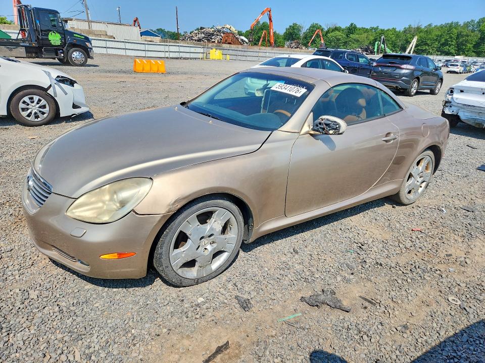 2003 Lexus Sc 430 VIN JTHFN48Y330036457 COPART salvage auction — MINOR DENT/SCRATCHES, In - Cert Of Title - Rebuilt Vehicl, sold $1,250 on 2026-07-16 (photo 1)
