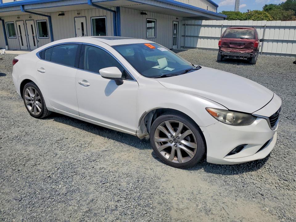 2014 Mazda 6 VIN JM1GJ1W61E1120985 COPART salvage auction — FRONT END, Mt - Dealer Only Clean Title, sold $1,000 on 2026-07-28 (photo 4)