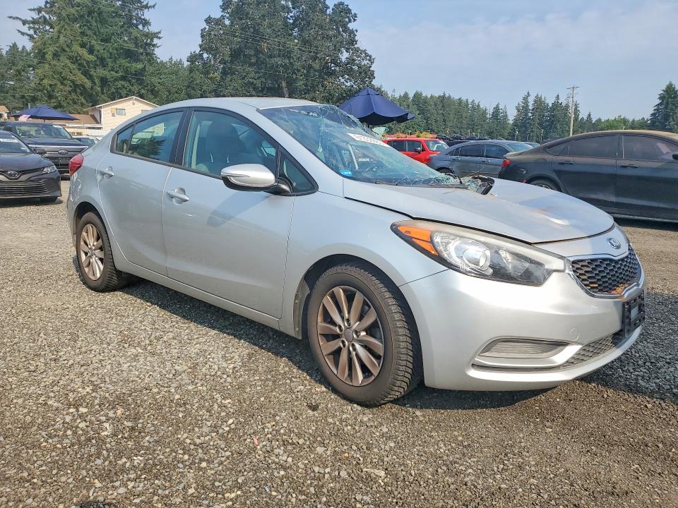 2014 Kia Forte VIN KNAFX4A68E5217416 COPART salvage auction — FRONT END, Wa - Bill Of Sale, sold $425 on 2026-07-24 (photo 4)