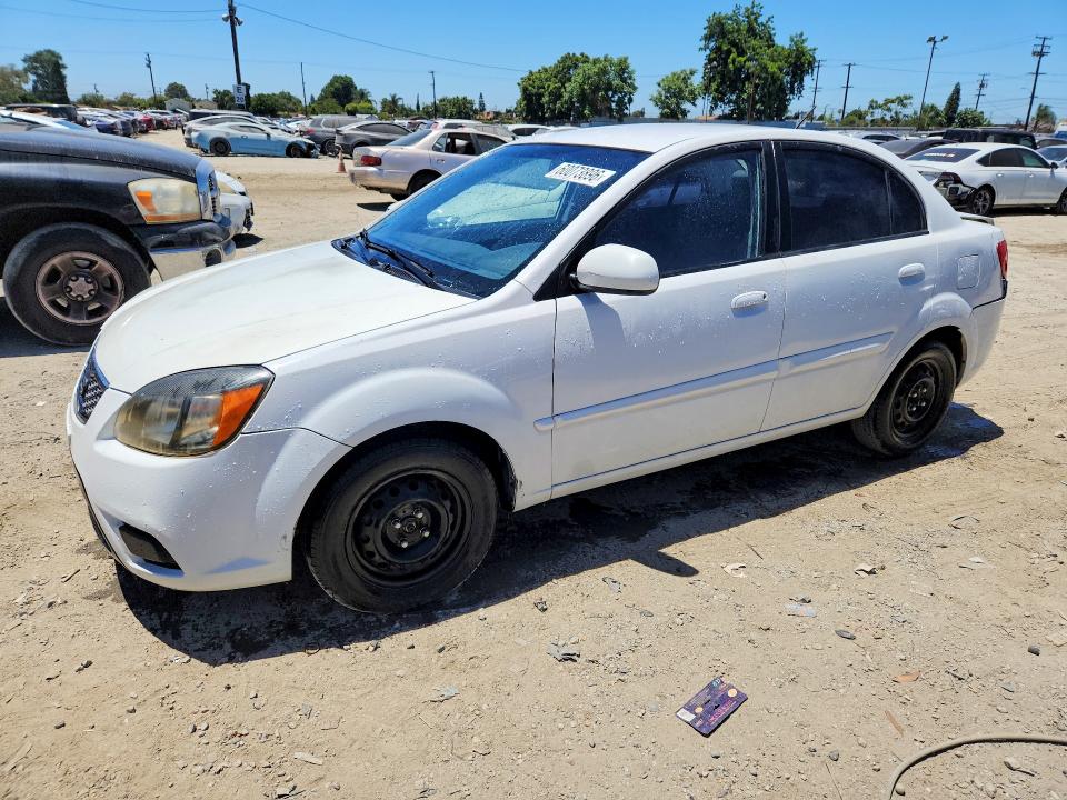 2010 Kia Rio VIN KNADH4A39A6692121 COPART salvage auction — REAR END, Ca - Salvage Certificate, sold $625 on 2026-07-16 (photo 1)