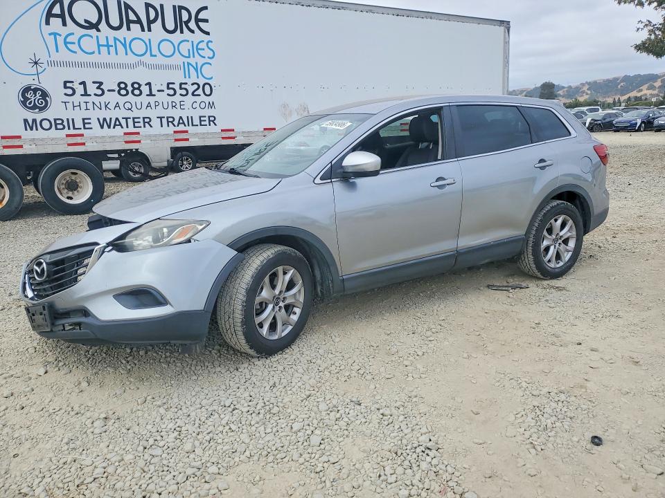 2015 Mazda Cx-9 VIN JM3TB2CV4F0450034 COPART salvage auction — FRONT END, Ca - Salvage Certificate, sold $1,250 on 2026-07-16 (photo 1)