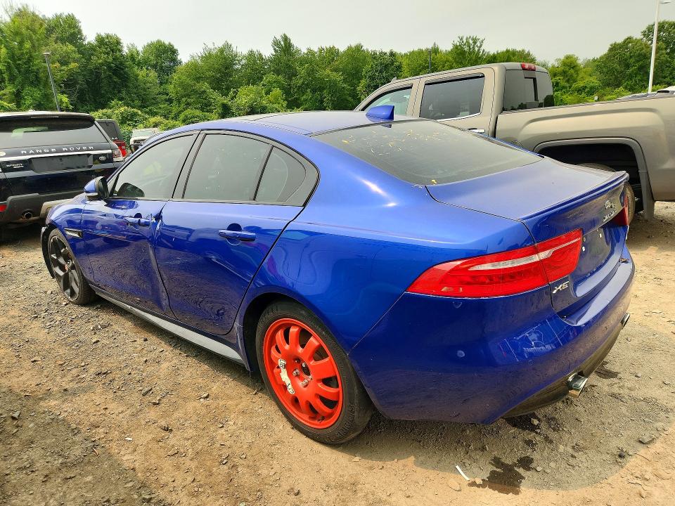 2019 Jaguar Xe VIN SAJAM4FV0KCP43828 COPART salvage auction — FRONT END, MI - CERT OF TITLE-SALVAGE VEHICLE (P), sold $4,500 on 2026-07-21 (photo 2)
