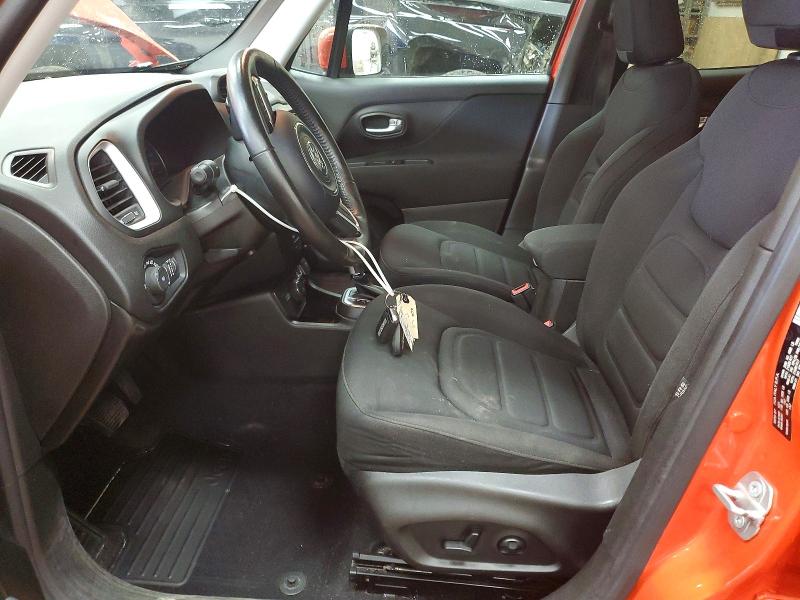 2021 Jeep Renegade VIN ZACNJDBB9MPN36063 COPART salvage auction — FRONT END, Mi - Certificate Of Title, sold $2,450 on 2026-08-19 (photo 7)
