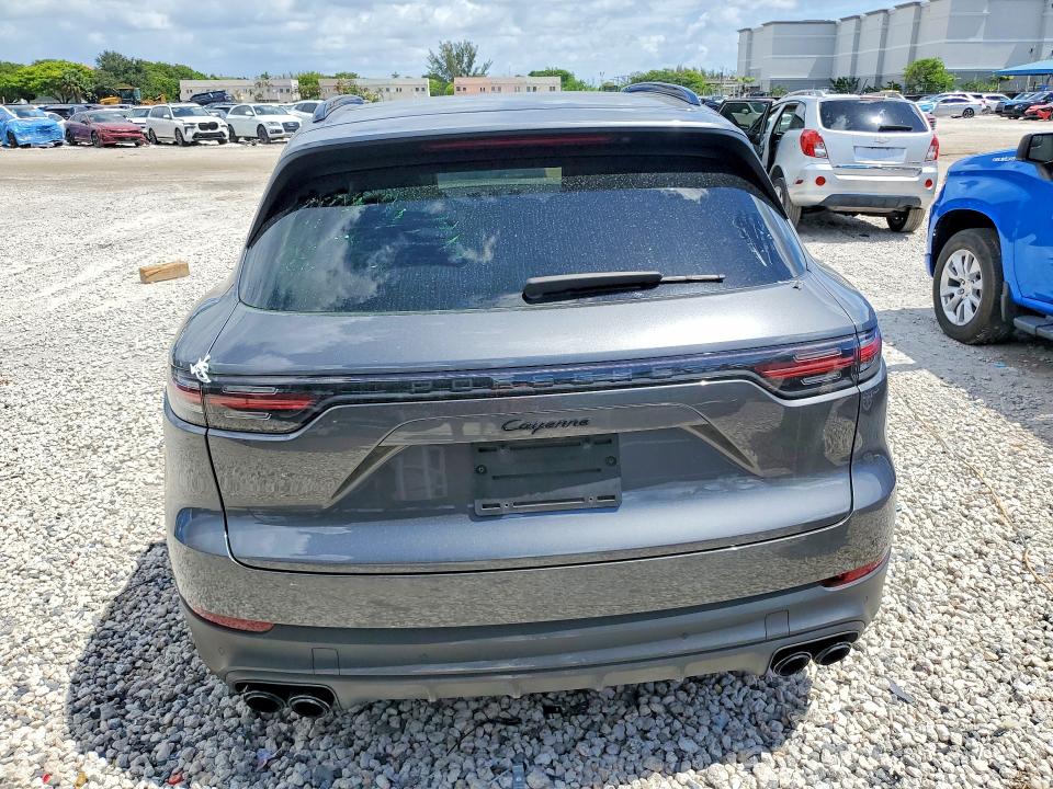 2022 Porsche Cayenne VIN WP1AA2AY4NDA04083 COPART salvage auction — FRONT END, Fl - Cert Of Title Slvg Rebuildable, sold $11,600 on 2026-08-21 (photo 6)