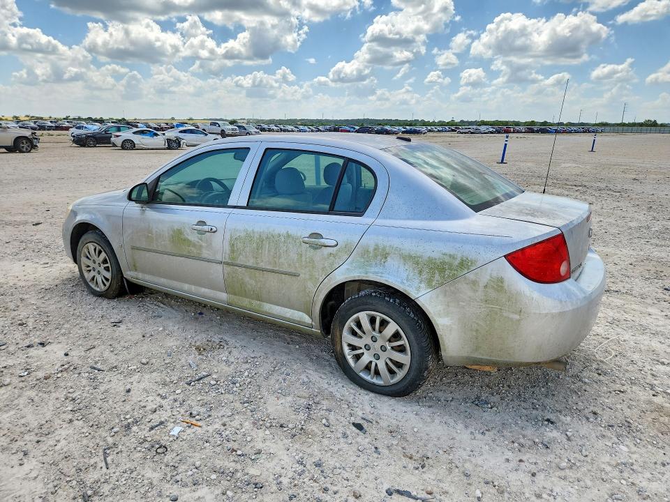 2009 Chevrolet Cobalt VIN 1G1AS58H397222180 COPART salvage auction — MINOR DENT/SCRATCHES, Tx - Certificate Of Title, sold $225 on 2026-07-09 (photo 2)
