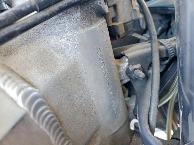 2000 Honda Cbr600 VIN JH2PC3519YM100022 COPART salvage auction — MECHANICAL, CA - DIS/DLR/EXP ONLY CLEAN TITLE, sold $150 on 2026-07-28 (photo 9)
