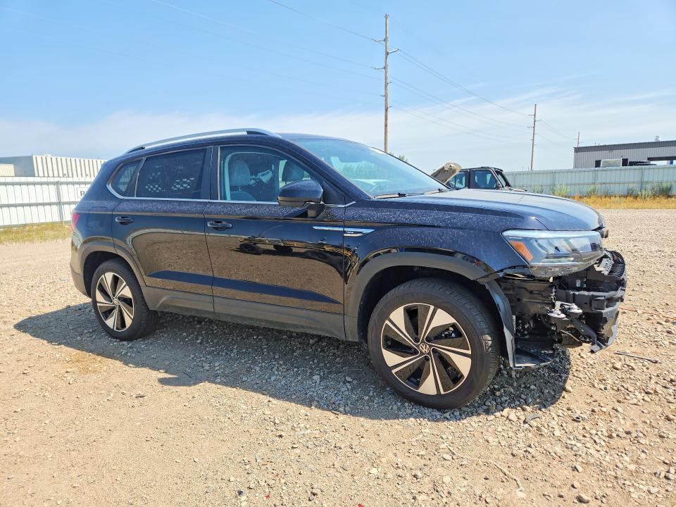 2024 Volkswagen Taos VIN 3VVVX7B2XRM072764 COPART salvage auction — FRONT END, Salvage Title, sold $8,600 on 2026-07-27 (photo 4)
