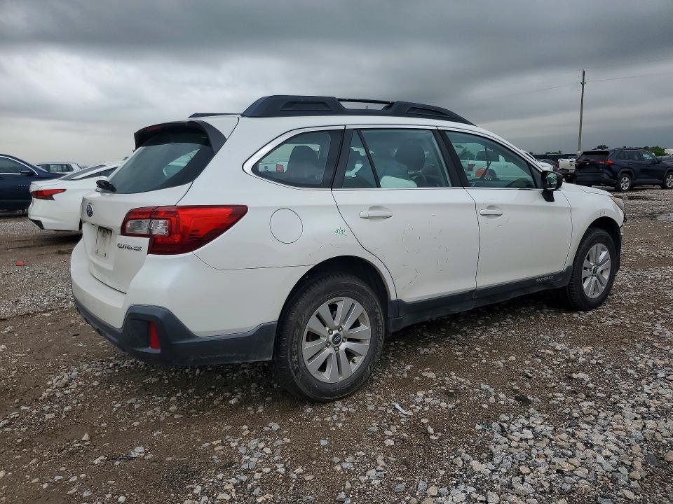 2018 Subaru Outback VIN 4S4BSAAC6J3393533 COPART salvage auction — FRONT END, Tx - Salvage Vehicle Title, sold $1,350 on 2026-08-03 (photo 3)