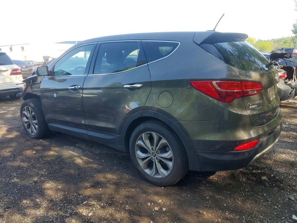 2013 Hyundai Santa fe VIN 5XYZUDLA0DG083971 COPART salvage auction — FRONT END, ON - PERMIT NO BRAND - UNFIT, sold $425 on 2026-07-21 (photo 2)