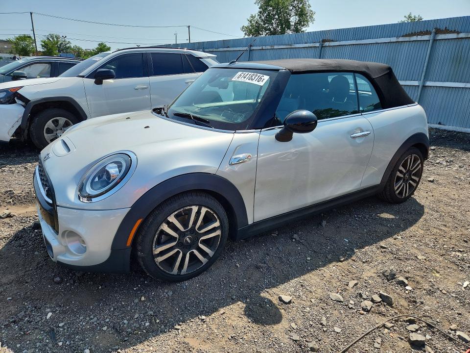2019 Mini Cooper VIN WMWWG9C50K3E40190 COPART salvage auction — WATER/FLOOD, Ny - Mv907A-Flood Salvage, sold $2,750 on 2026-08-17 (photo 1)