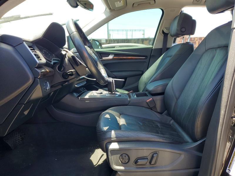 2019 Audi Q5 VIN WA1ANAFY2K2023564 COPART salvage auction — FRONT END, Ca - Salvage Certificate, sold $5,900 on 2026-07-31 (photo 7)