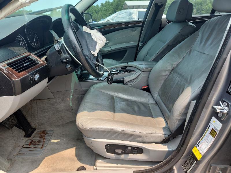 2008 BMW 5er VIN WBANU53538CT10780 COPART salvage auction — FRONT END, Va - Certificate Of Title, sold $425 on 2026-08-03 (photo 7)