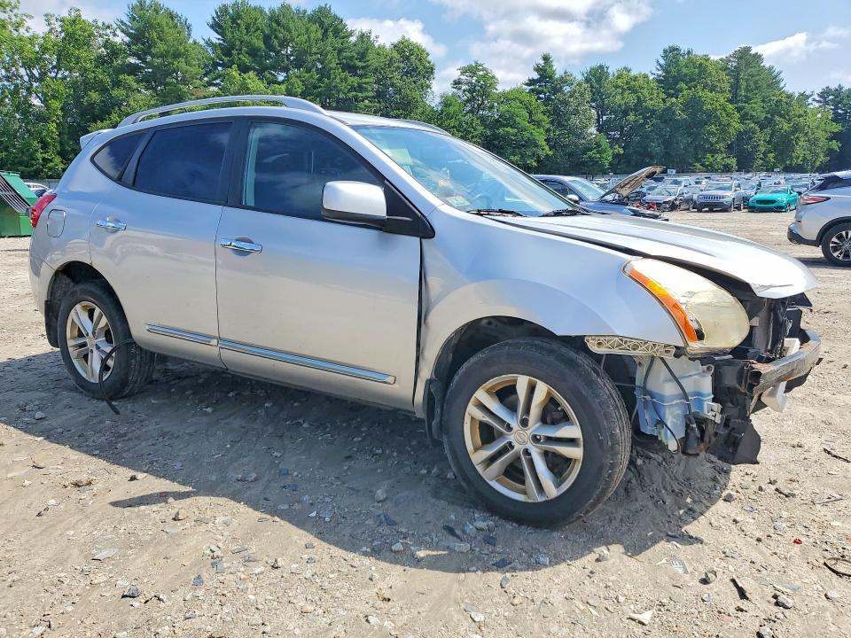 2012 Nissan Rogue VIN JN8AS5MV7CW713615 COPART salvage auction — FRONT END, Ma - Cert Of Title-Reconstrctd Coll, sold $475 on 2026-07-13 (photo 4)