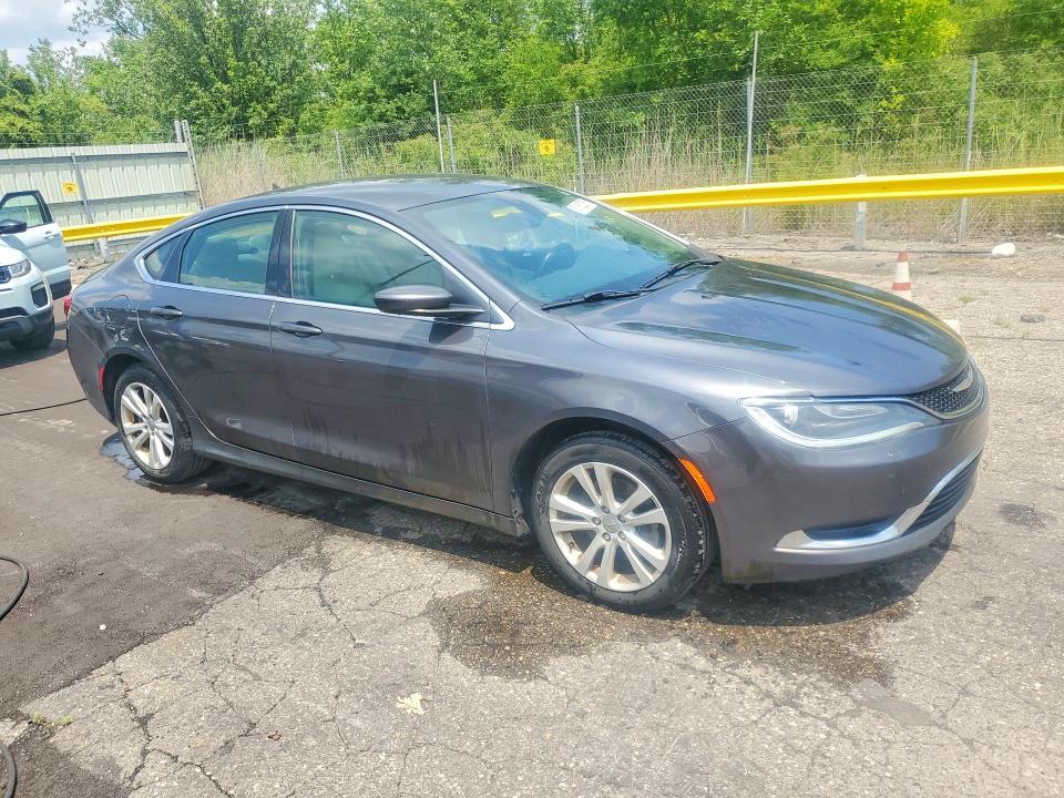 2016 Chrysler 200 VIN 1C3CCCAB4GN186973 COPART salvage auction — MINOR DENT/SCRATCHES, Mi - Dealer Only Clean Title, sold $1,500 on 2026-07-15 (photo 4)