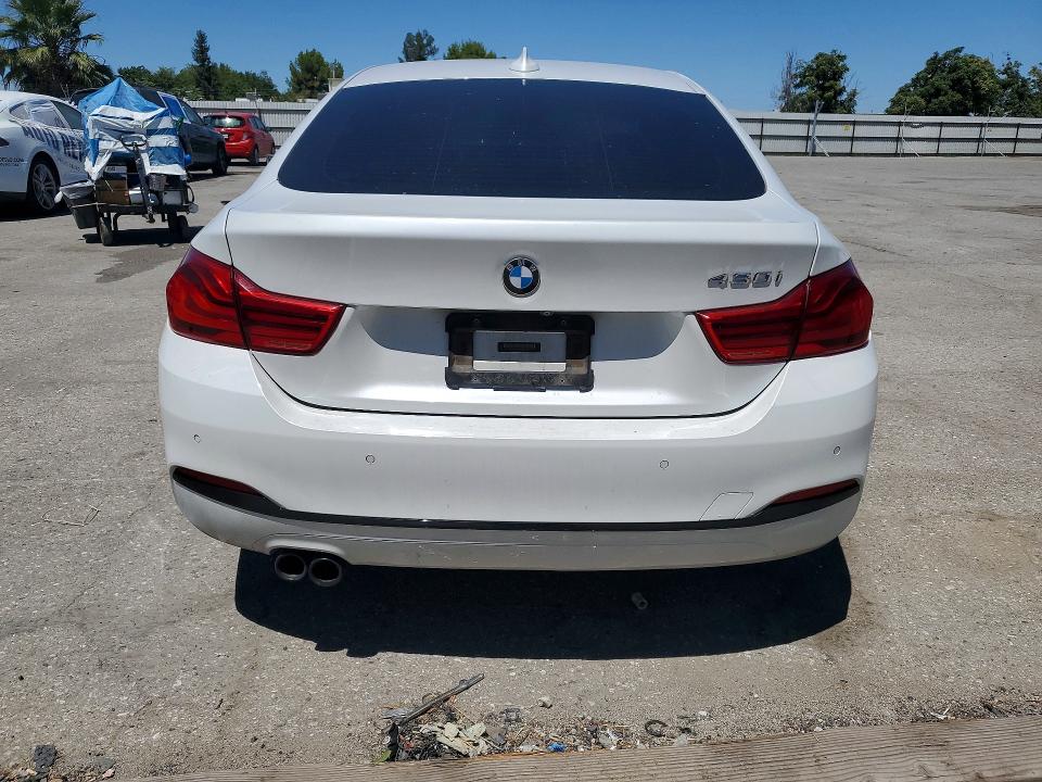 2018 BMW 4er VIN WBA4J1C55JBG80480 COPART salvage auction — FRONT END, Ca - Salvage Certificate, sold $5,700 on 2026-07-31 (photo 6)