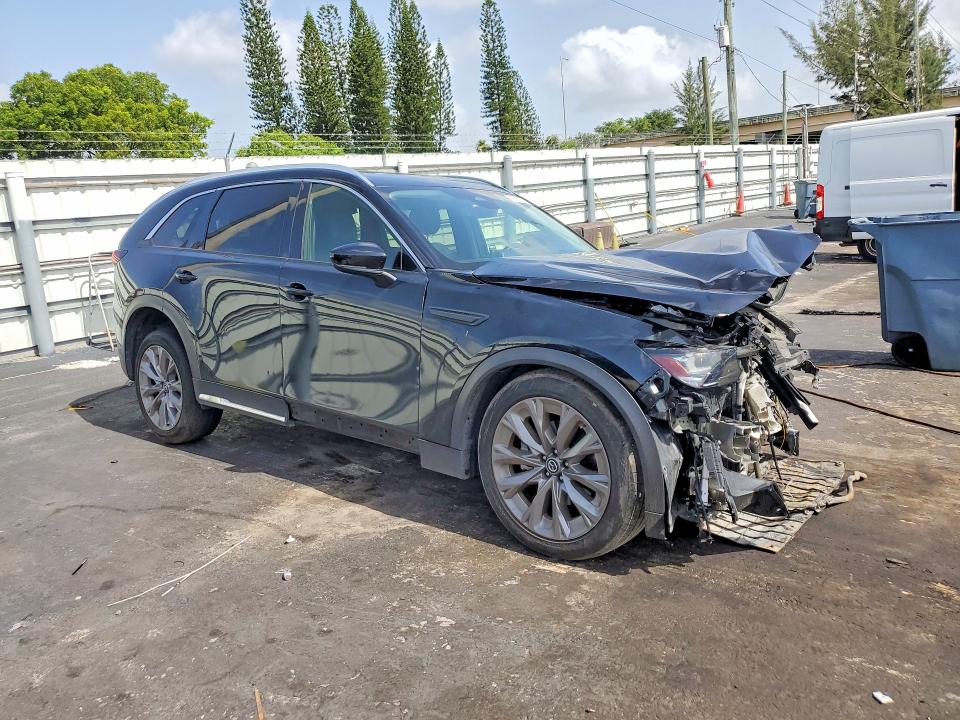 2024 Mazda Cx-90 VIN JM3KKDHD2R1135304 COPART salvage auction — FRONT END, Fl - Certificate Of Destruction, sold $2,050 on 2026-07-27 (photo 4)
