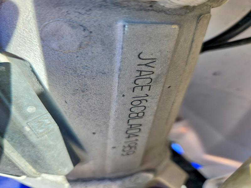 2020 Yamaha Dt VIN JYACE16C8LA041959 COPART salvage auction — MECHANICAL, UT - SALVAGE CERTIFICATE, sold $1,100 on 2026-07-23 (photo 8)