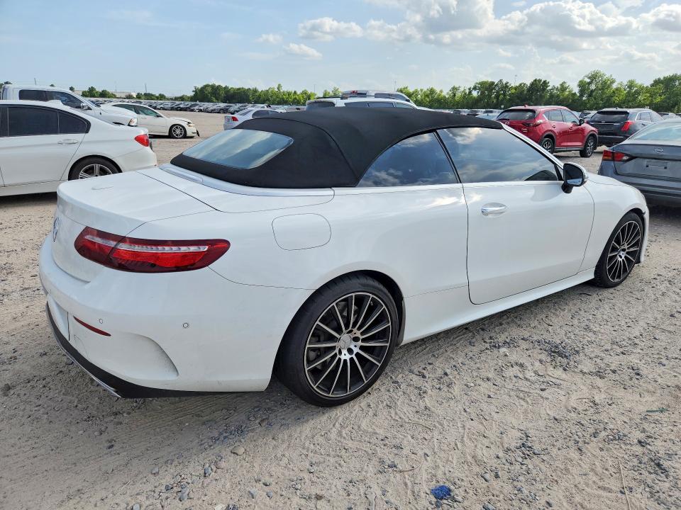 2018 Mercedes-benz E-klasse VIN WDD1K6FB1JF041591 COPART salvage auction — WATER/FLOOD, Tx - Salvage Title-Flood Damage, sold $5,800 on 2026-07-17 (photo 3)