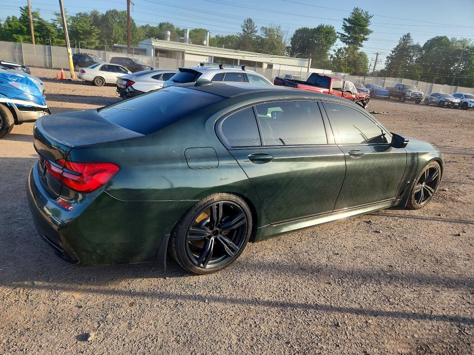 2018 BMW 7er VIN WBA7F2C50JB238725 COPART salvage auction — MECHANICAL, Pa - Cert Of Salv-R=Reconstructed, sold $5,700 on 2026-07-20 (photo 3)