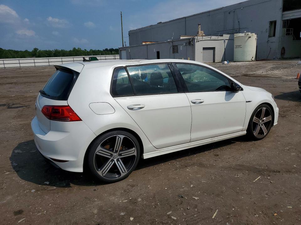 2016 Volkswagen Golf r VIN WVWUF7AUXGW259354 COPART salvage auction — ROOF, Va - Cert Of Title - Salvage, sold $7,200 on 2026-08-12 (photo 3)