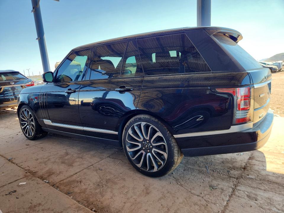 2016 Land rover RANGE ROVER VIN SALGS2EF3GA275067 COPART salvage auction — MECHANICAL, Az - Certificate Of Title, sold $5,300 on 2026-07-09 (photo 2)