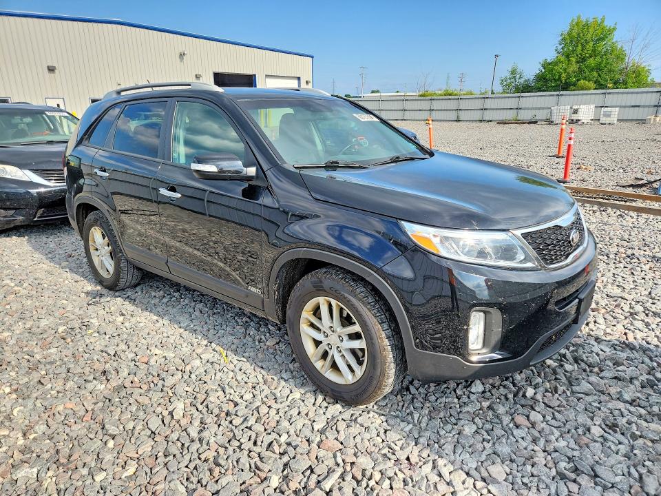 2015 Kia Sorento VIN 5XYKTDA71FG602248 COPART salvage auction — HAIL, Wi - Certificate Of Title, sold $1,600 on 2026-07-20 (photo 4)