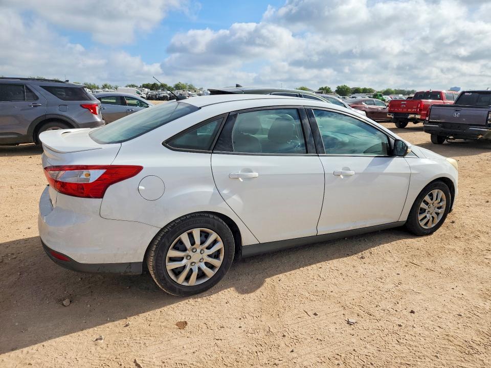 2014 Ford Focus VIN 1FADP3F25EL351716 COPART salvage auction — MECHANICAL, Tx - Certificate Of Title, sold $800 on 2026-08-21 (photo 3)