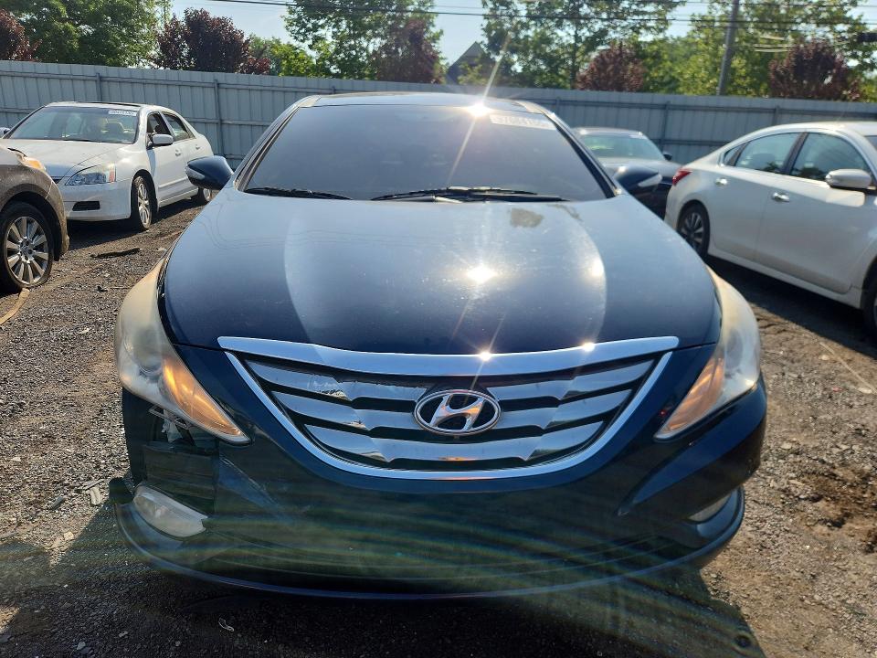 2013 Hyundai Sonata VIN 5NPEC4AC3DH654206 COPART salvage auction — FRONT END, Ct - Cert Of Title-Salvage, sold $800 on 2026-07-17 (photo 5)