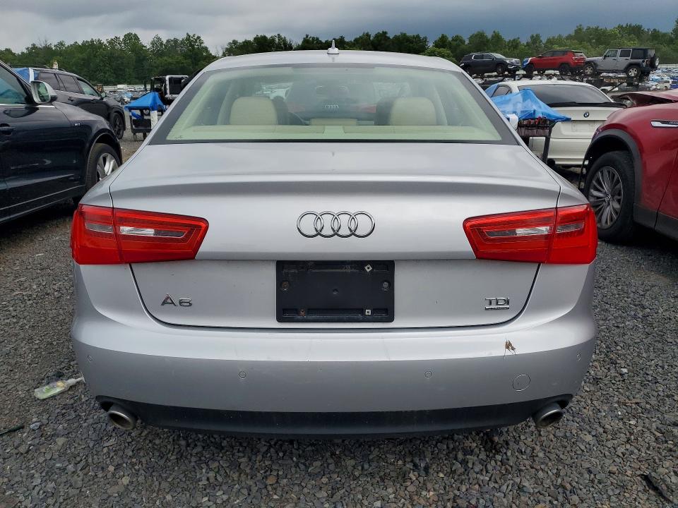 2014 Audi A6 VIN WAUFMAFC5EN036165 COPART salvage auction — MINOR DENT/SCRATCHES, NJ - CERT OF TITLE-LEMON LAW, sold $1,550 on 2026-07-28 (photo 6)