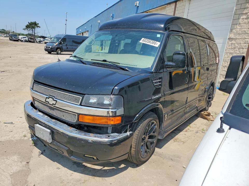 2014 Chevrolet Express VIN 1GBSGDC49E1152536 — COPART salvage auction photo