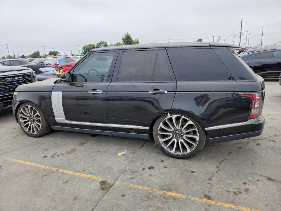 2016 Land rover RANGE ROVER VIN SALGS2EF7GA286850 COPART salvage auction — MINOR DENT/SCRATCHES, Ca - Dis/Dlr/Exp Only Clean Title, sold $3,550 on 2026-07-30 (photo 2)