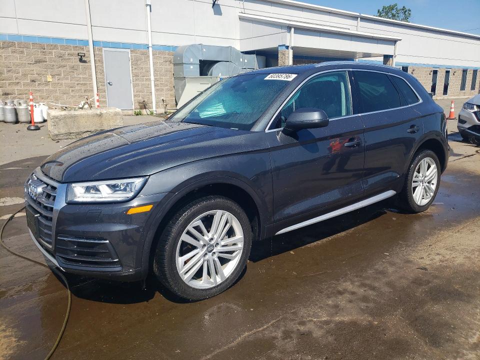 2018 Audi Q5 VIN WA1BNAFY0J2240131 COPART salvage auction — FRONT END, Ct - Cert Of Title-Salvage, sold $475 on 2026-07-28 (photo 1)