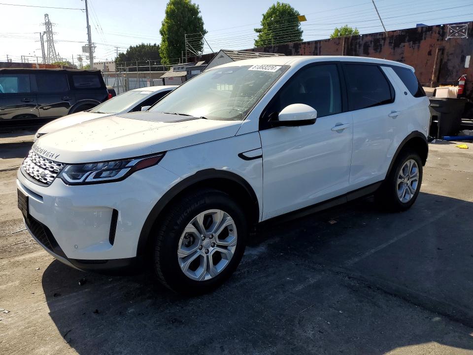 2022 Land rover Discovery sport VIN SALCJ2FX9NH906840 COPART salvage auction — REAR END, Ca - Salvage Certificate, sold $7,900 on 2026-07-31 (photo 1)