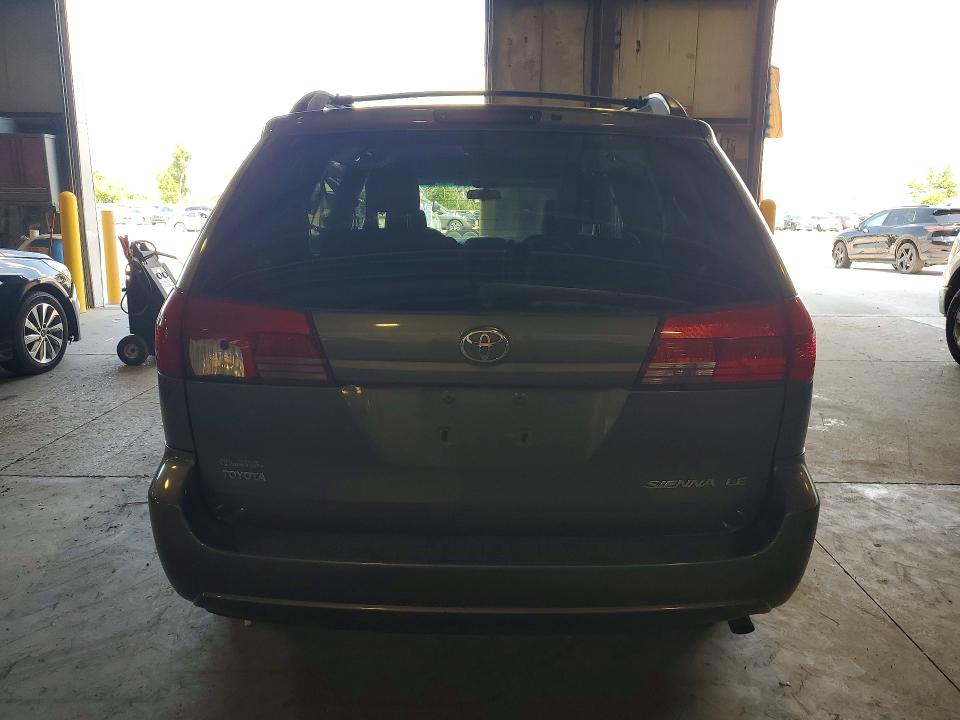 2004 Toyota Sienna VIN 5TDZA23C44S115130 COPART salvage auction — MINOR DENT/SCRATCHES, Mt - Certificate Of Title, sold $1,250 on 2026-07-22 (photo 6)