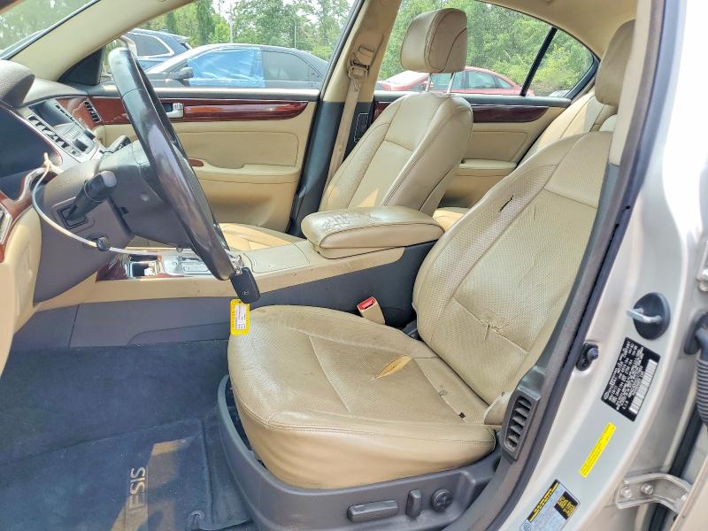 2012 Hyundai Genesis VIN KMHGC4DD0CU177859 COPART salvage auction — FRONT END, MD - CERT OF SALVAGE > 75% DAMAGE (P), sold $125 on 2026-07-21 (photo 7)