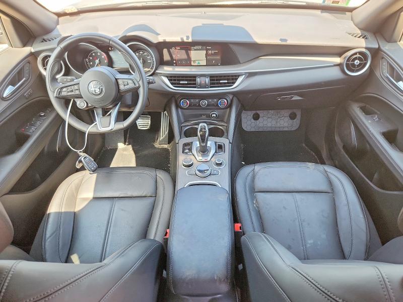 2023 Alfa romeo Stelvio VIN ZASPAKBNXP7D54214 COPART salvage auction — FRONT END, Il - Salvage Certificate, sold $14,300 on 2026-08-11 (photo 8)