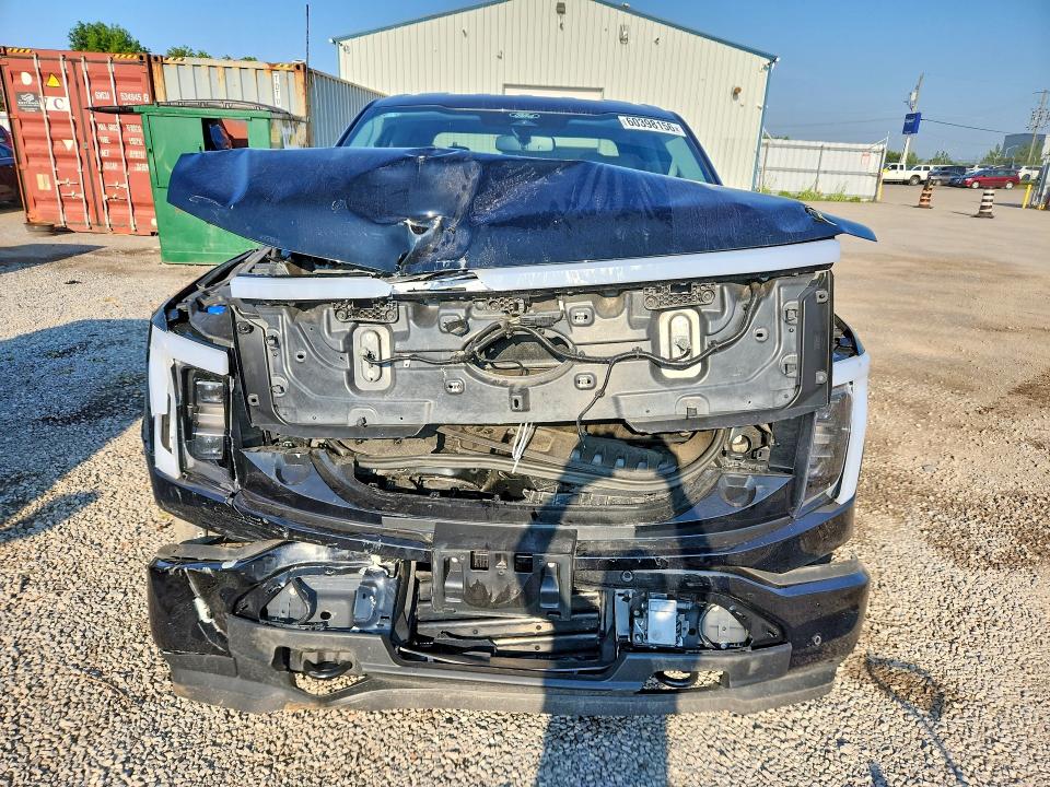 2025 Ford F-150 lightning VIN 1FT6W3LU1SWG08246 COPART salvage auction — FRONT END, On - Permit Salvage (P), sold $25,500 on 2026-08-18 (photo 5)
