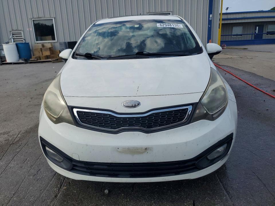 2013 Kia Rio VIN KNADN4A33D6147867 COPART salvage auction — WATER/FLOOD, Ms - Cert Of Title - Flood Salvage, sold $150 on 2026-08-26 (photo 5)