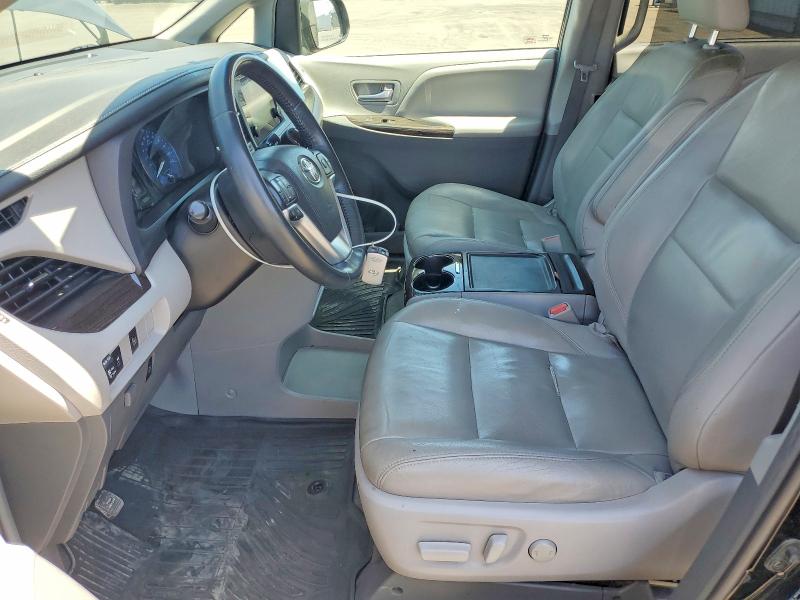2017 Toyota Sienna VIN 5TDYZ3DC5HS870303 COPART salvage auction — FRONT END, CA - SALVAGE CERTIFICATE, sold $4,100 on 2026-07-29 (photo 7)