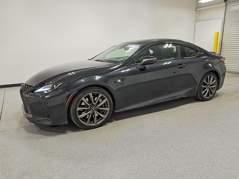 2019 Lexus RC 300 VIN JTHHA5BC5K5009852 COPART salvage auction — HAIL, Az - Certificate Of Title, sold $12,100 on 2026-07-30 (photo 1)