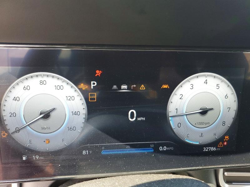 2025 Hyundai Elantra VIN KMHLS4DG4SU017297 COPART salvage auction — REAR END, Sc - Dealer Only Non-Repairable (P), sold $3,650 on 2026-07-13 (photo 9)